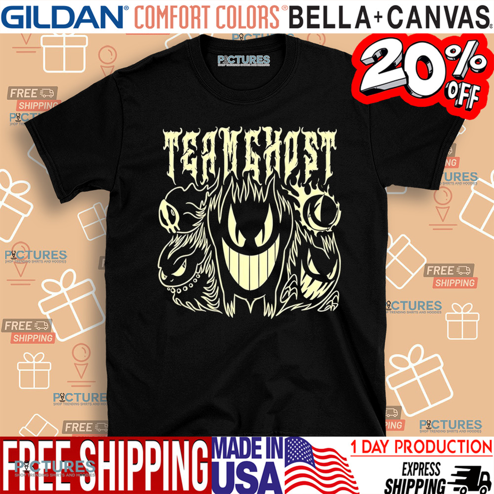 Pokemon Team Ghost shirt