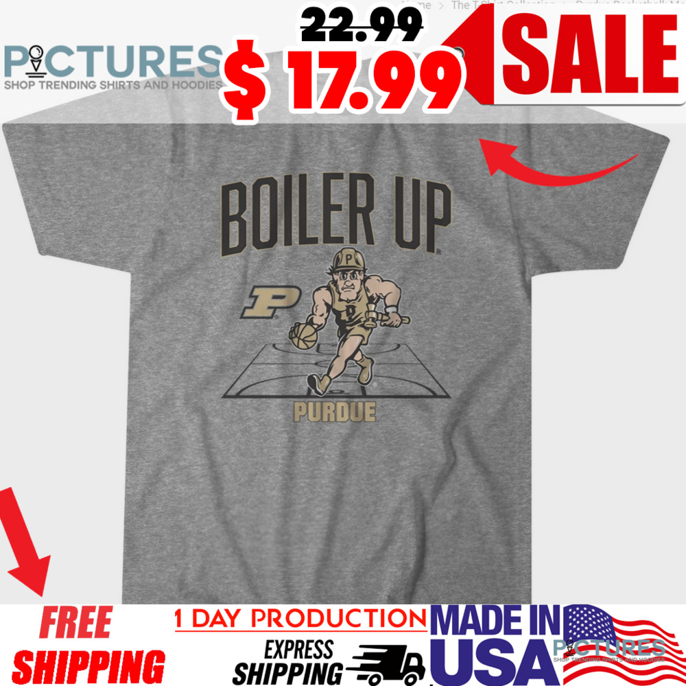 Purdue Basketball Mascot Court 2025 Shirt