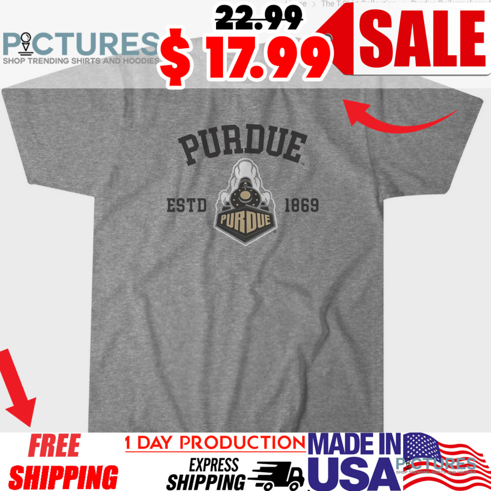 Purdue Boilermakers Established 1869 Logo Shirt