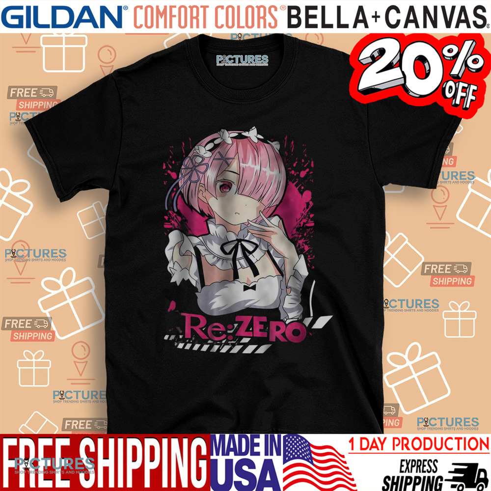 Ram Re Zero Anime Vintage Shirt