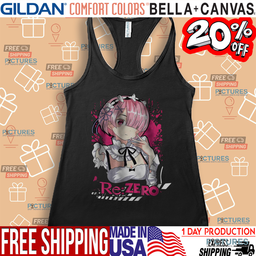 Ram Re Zero Anime Vintage Shirt