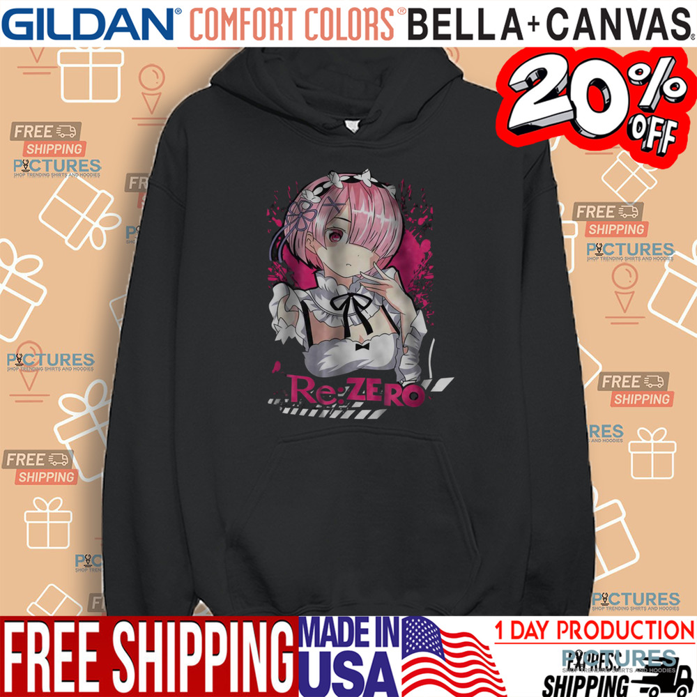 Ram Re Zero Anime Vintage Shirt