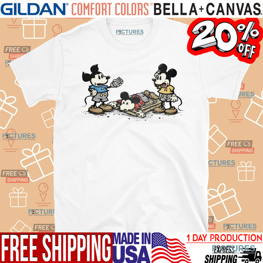 Red Shirt Mickey Mouse Shirt