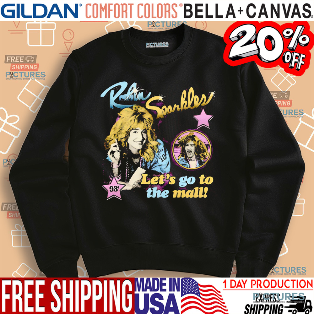 Robin Sparkles Let’s Go To The Mall 1993 Vintage Shirt