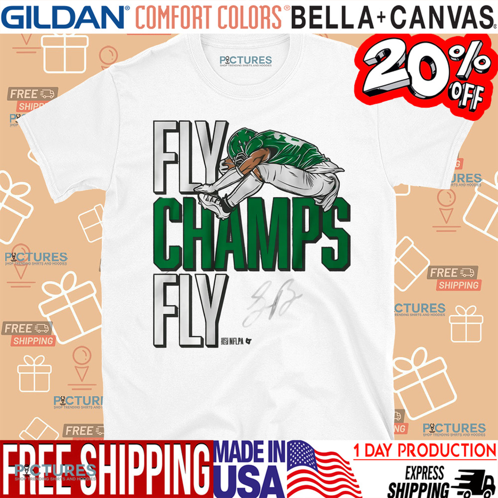 Saquon Barkley Philadelphia Eagles Philly Fly Champs Fly Shirt