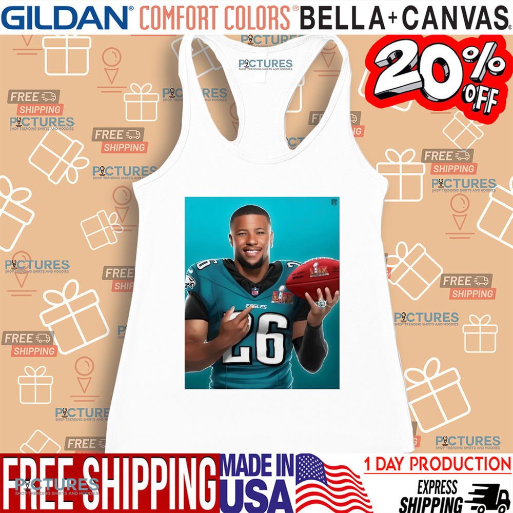 Saquon Barkley Philadelphia Eagles Super Bowl LIX Champions birthday rings trendy poster shirt