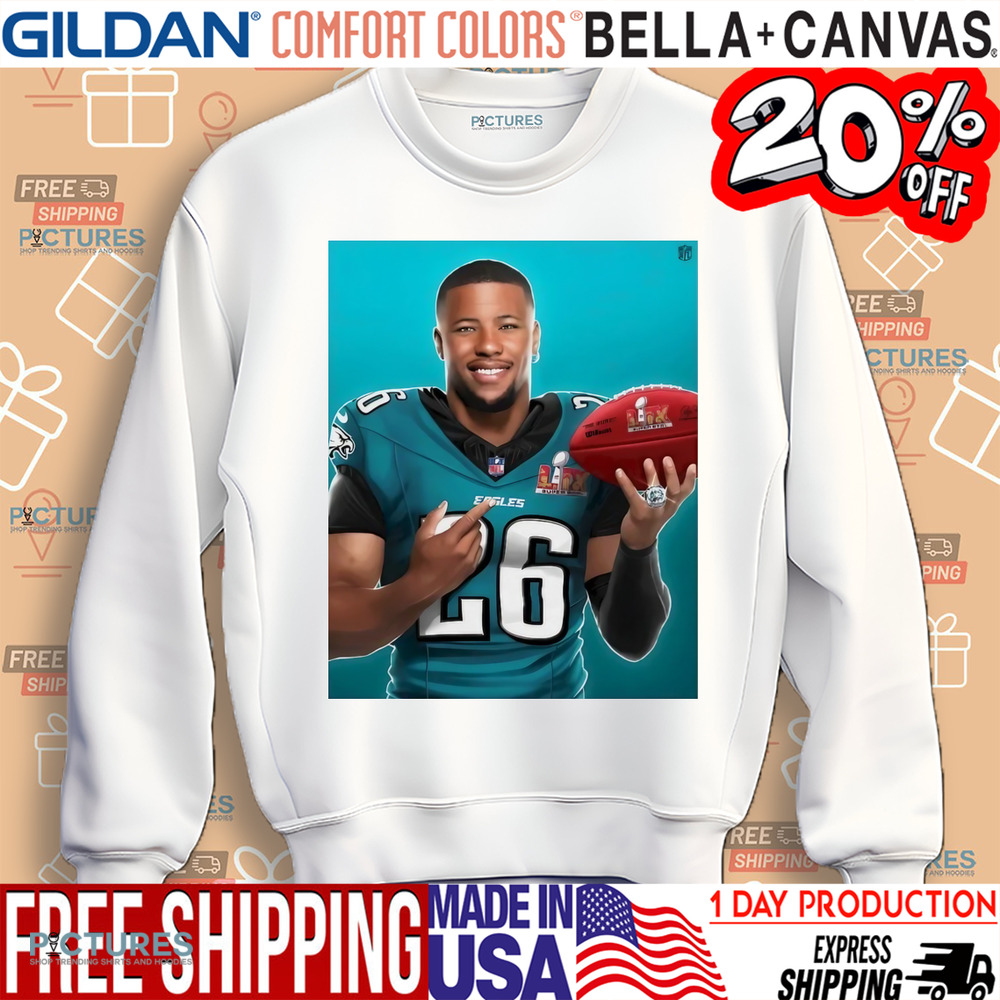 Saquon Barkley Philadelphia Eagles Super Bowl LIX Champions birthday rings trendy poster shirt