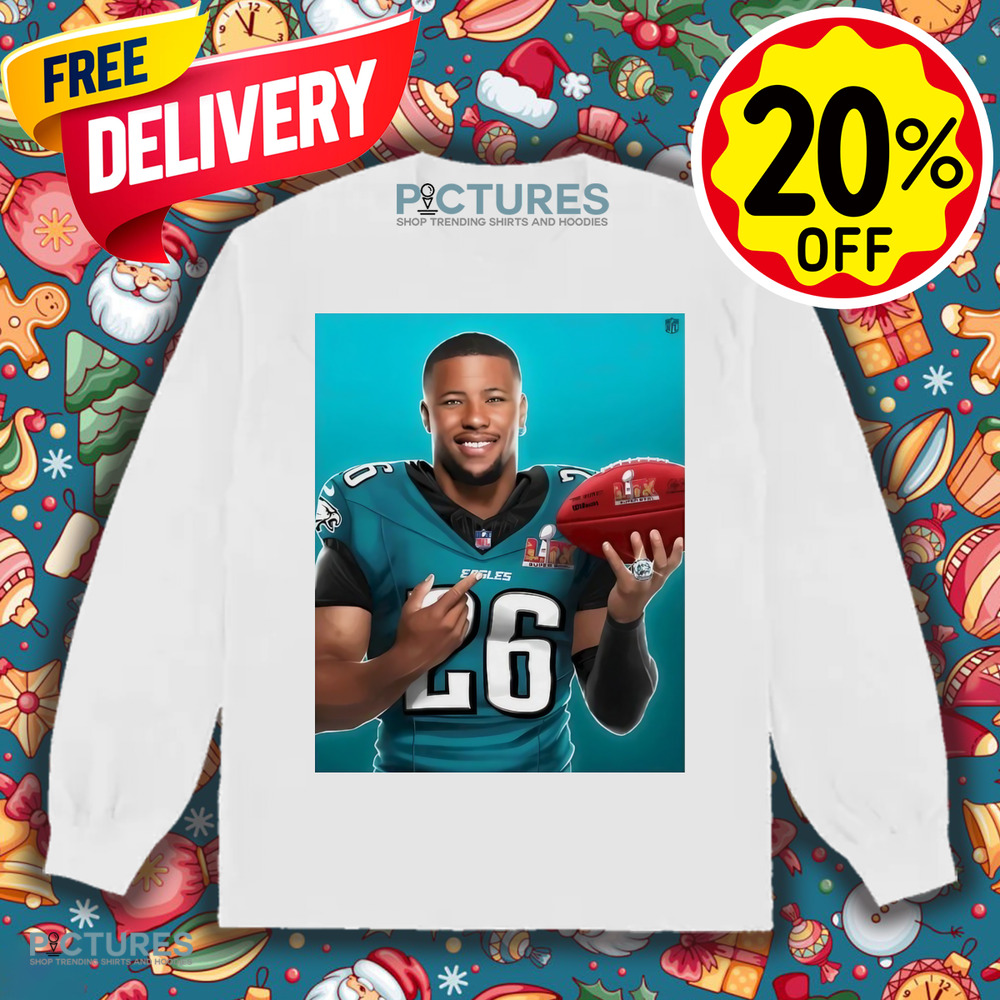 Saquon Barkley Philadelphia Eagles Super Bowl LIX Champions birthday rings trendy poster shirt