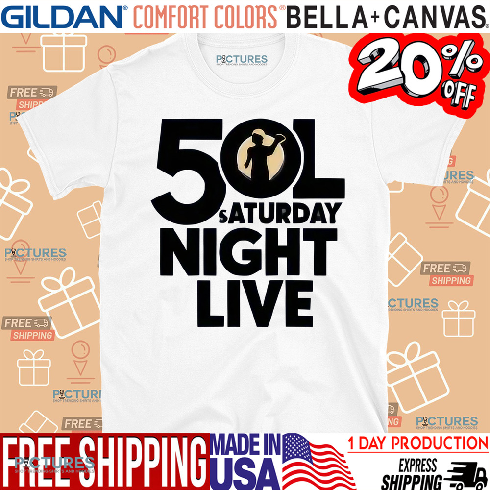 Saturday Night Live 50th Anniversary Logo Shirt