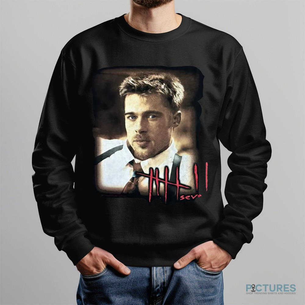 Seven Se7en Brad Pitt 1995 Movie vintage shirt