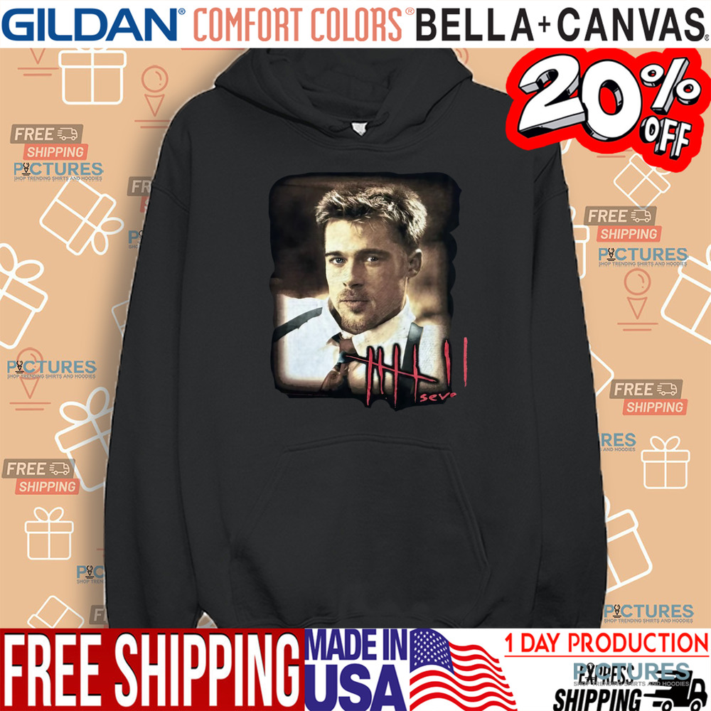Seven Se7en Brad Pitt 1995 Movie vintage shirt
