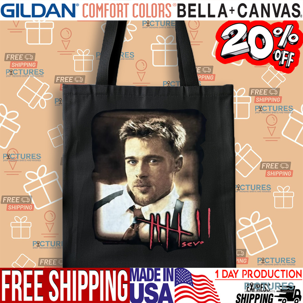 Seven Se7en Brad Pitt 1995 Movie vintage shirt
