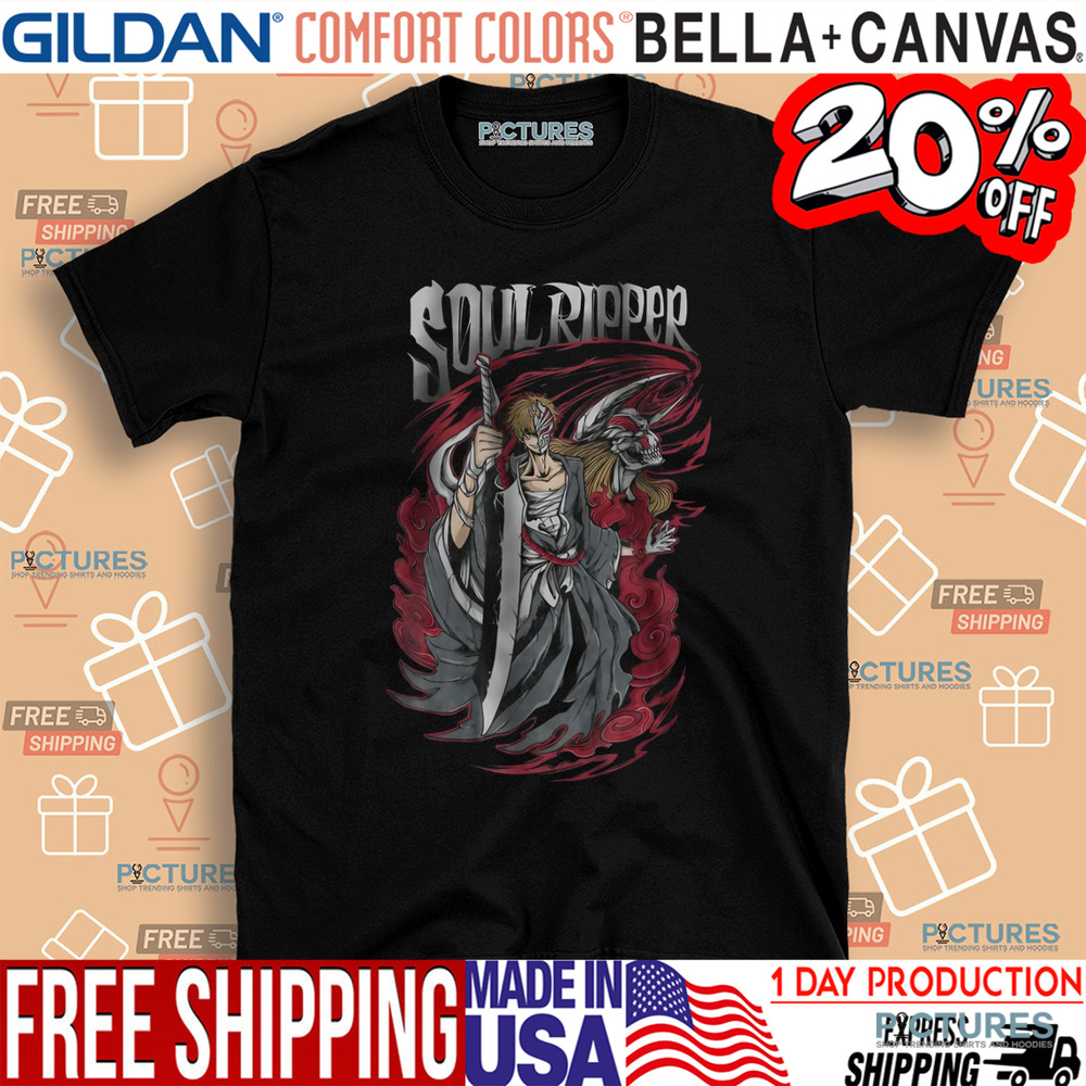 Soul Ripper Ichigo Kurosaki Bleach Anime Shirt
