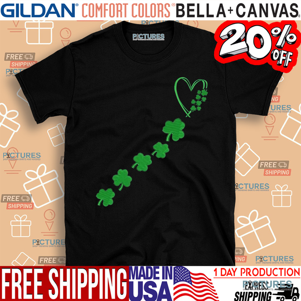 St. Patrick’s Day Shamrock Heart Shirt