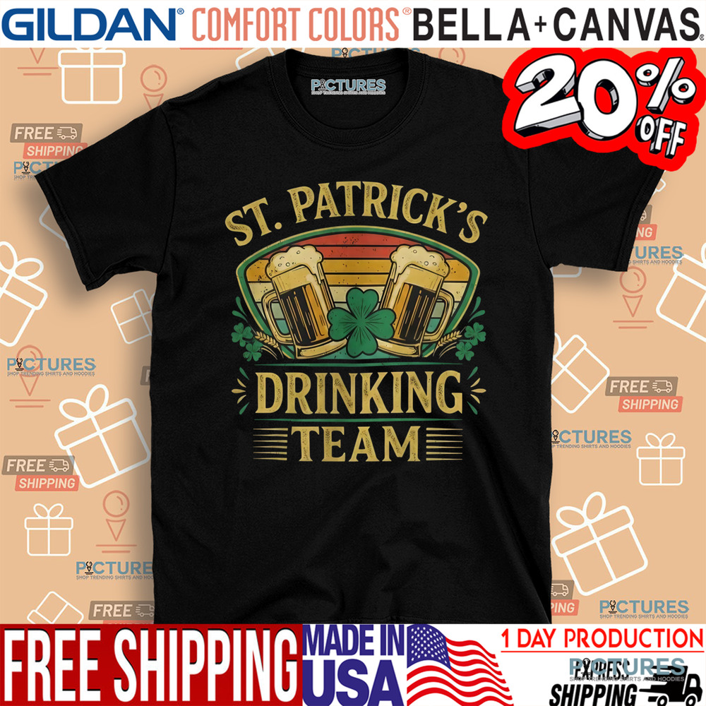 St. Patrick's Drinking Team Shirt