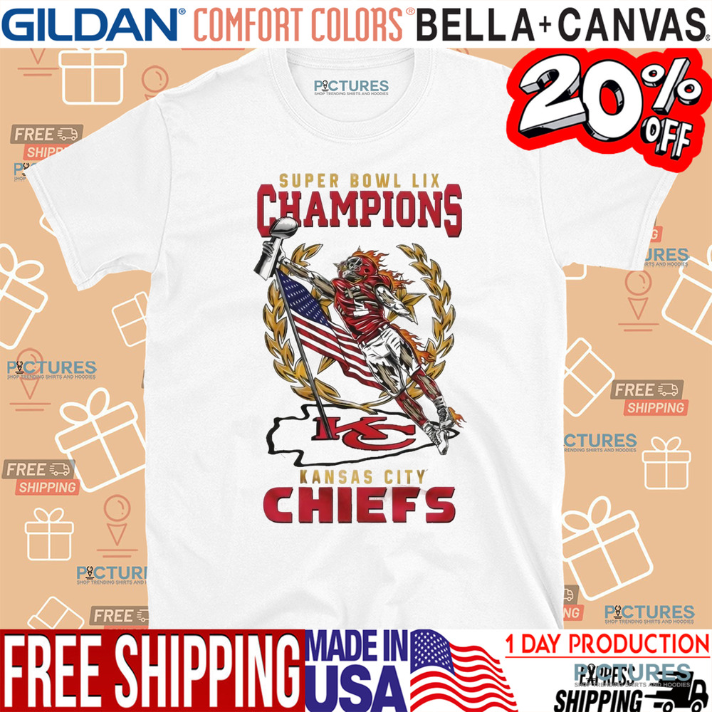 Super Bowl LIX 2025 Champions Kansas City Chiefs NFL Shirt