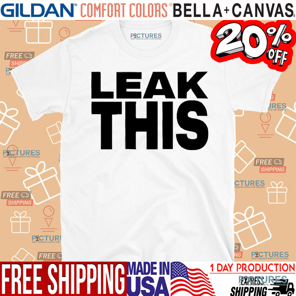 Tate McRae Wearing Leak This shirt