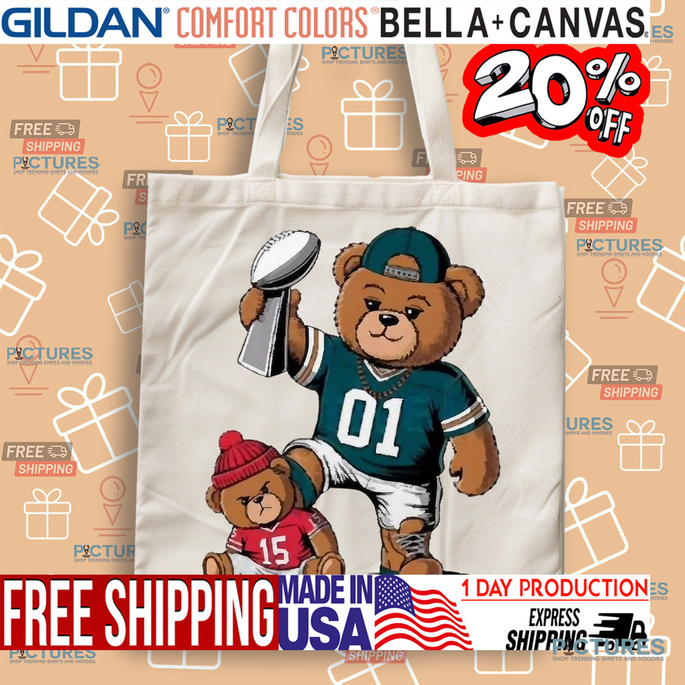 Teddy Eagles Stomp On Teddy Chiefs Super Bowl Lix Champions 2025 Shirt
