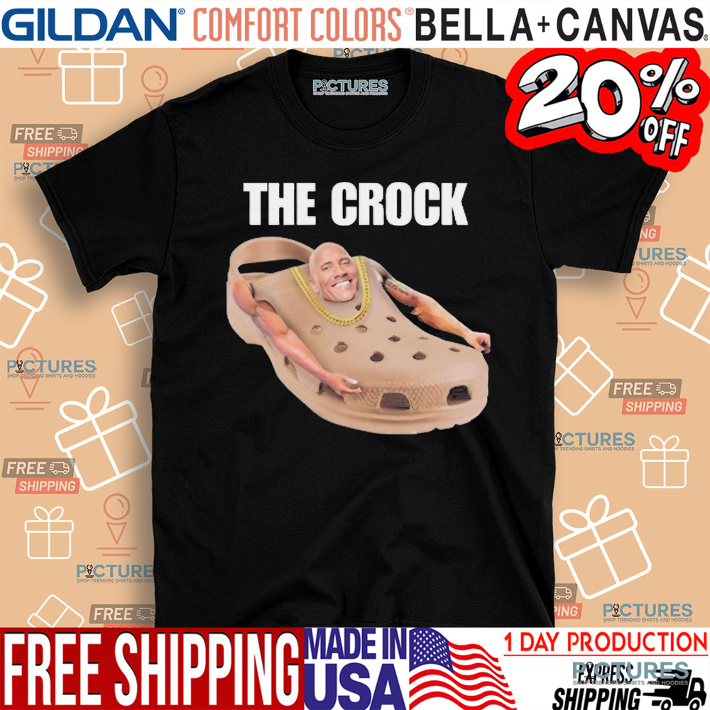 The Crock Dwayne Johnson Croc Meme Shirt