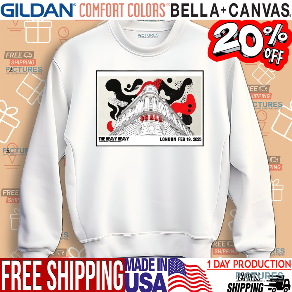 The Heavy Heavy Feb 19 2025 at Scala in London Poster Shirt