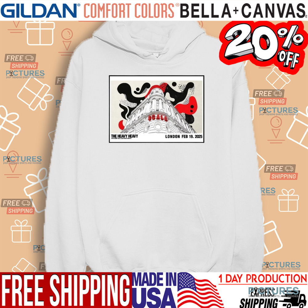 The Heavy Heavy Feb 19 2025 at Scala in London Poster Shirt