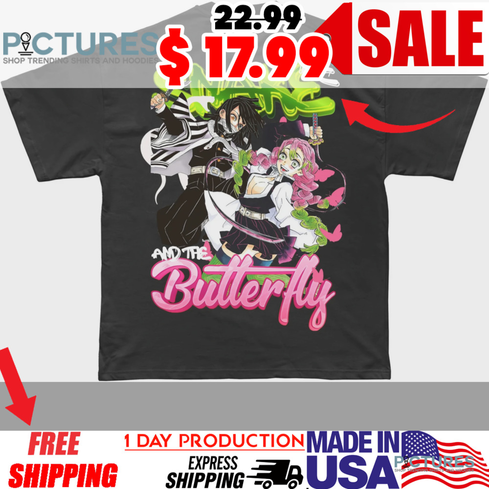 The Snake And The Butterfly Demon Slayer Anime Shirt