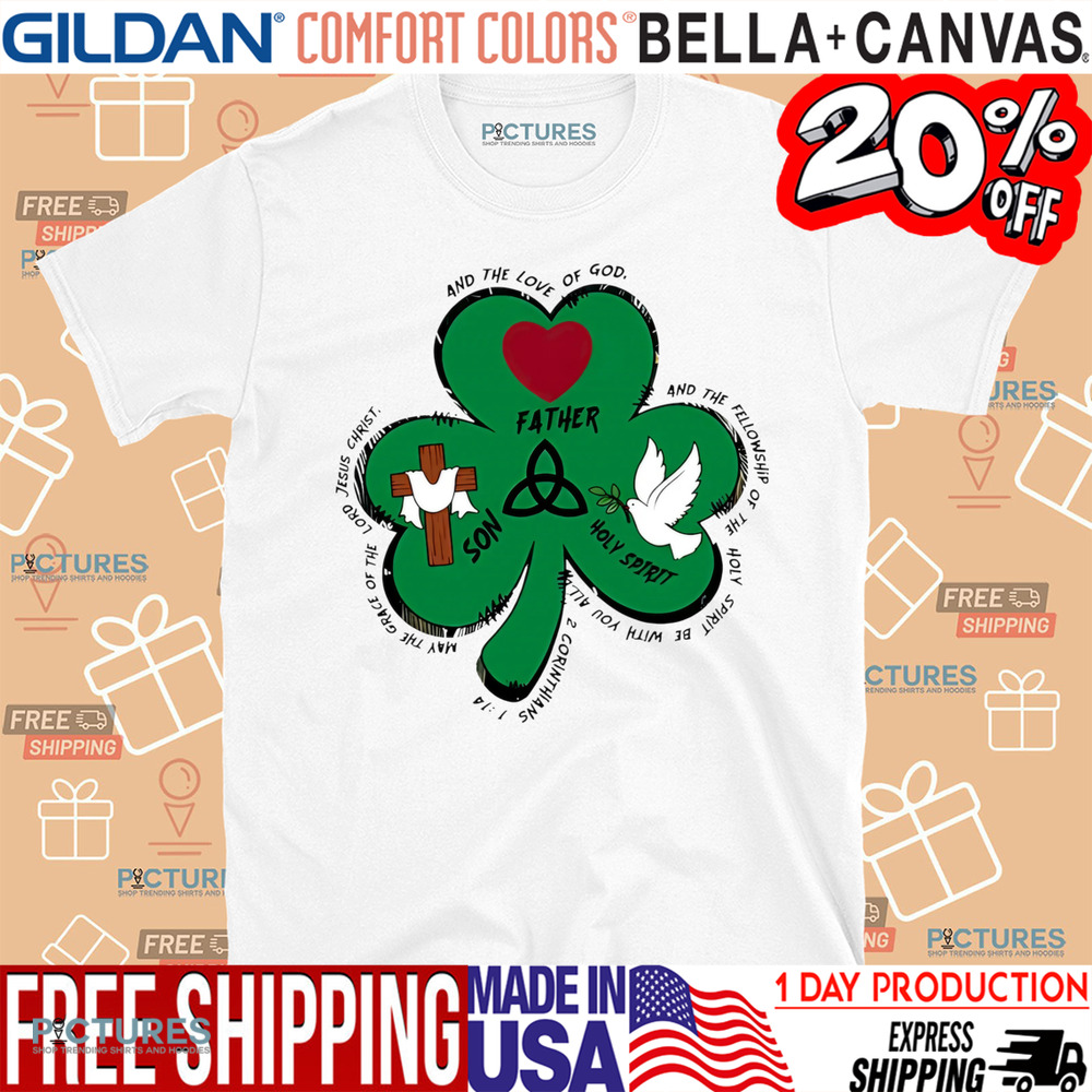 Trinity Clovers St. Patrick’s Day Christian Shirt
