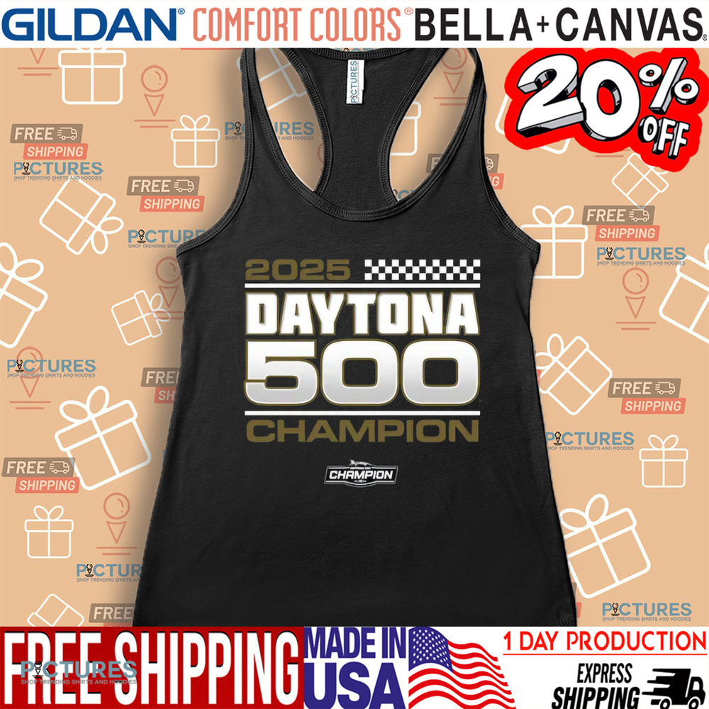 William Byron Checkered Flag Sports 2025 Daytona 500 Champion Exclusive Shirt