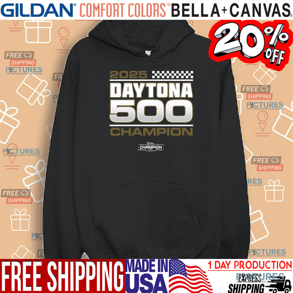 William Byron Checkered Flag Sports 2025 Daytona 500 Champion Exclusive Shirt