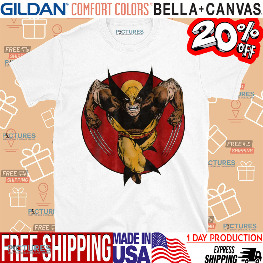 Wolverine X-Men Marvel Comics Shirt