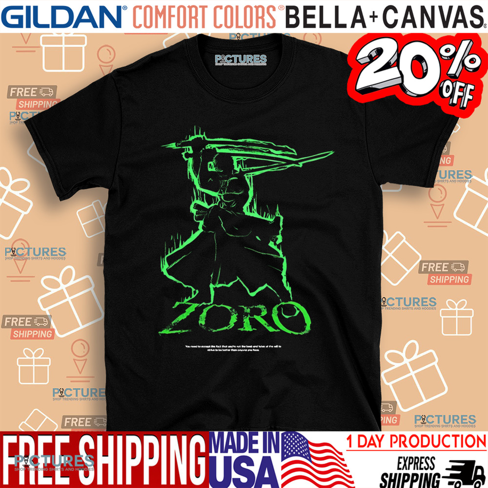 Zoro Green Haki One Piece Shirt