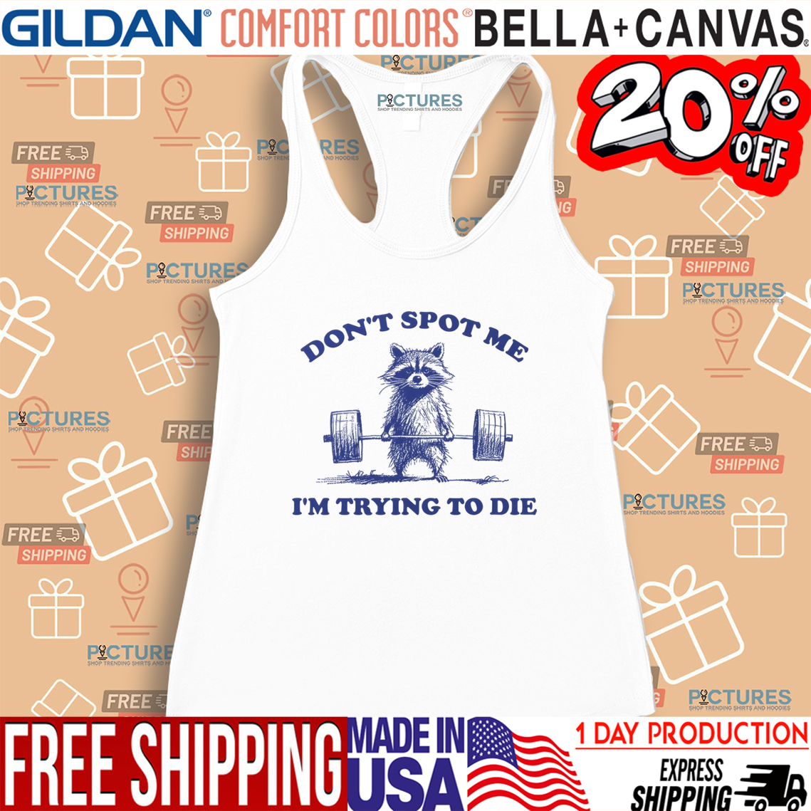 Raccoon Aesthetic Don’t Spot Me I’m Trying To Die Shirt Raccoon Aesthetic Don’t Spot Me I’m Trying To Die Shirt