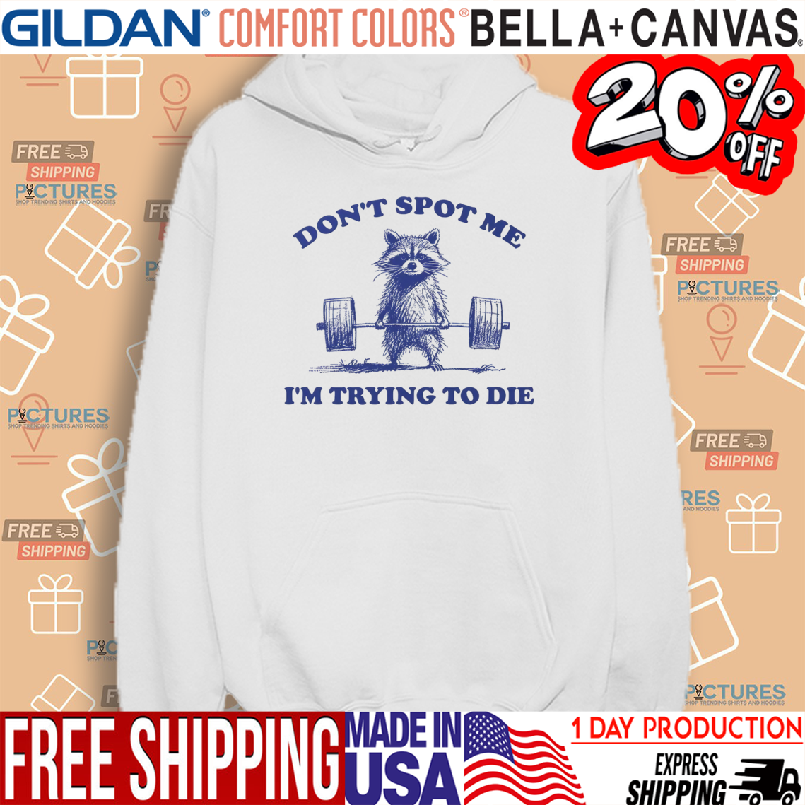 Raccoon Aesthetic Don’t Spot Me I’m Trying To Die Shirt Raccoon Aesthetic Don’t Spot Me I’m Trying To Die Shirt