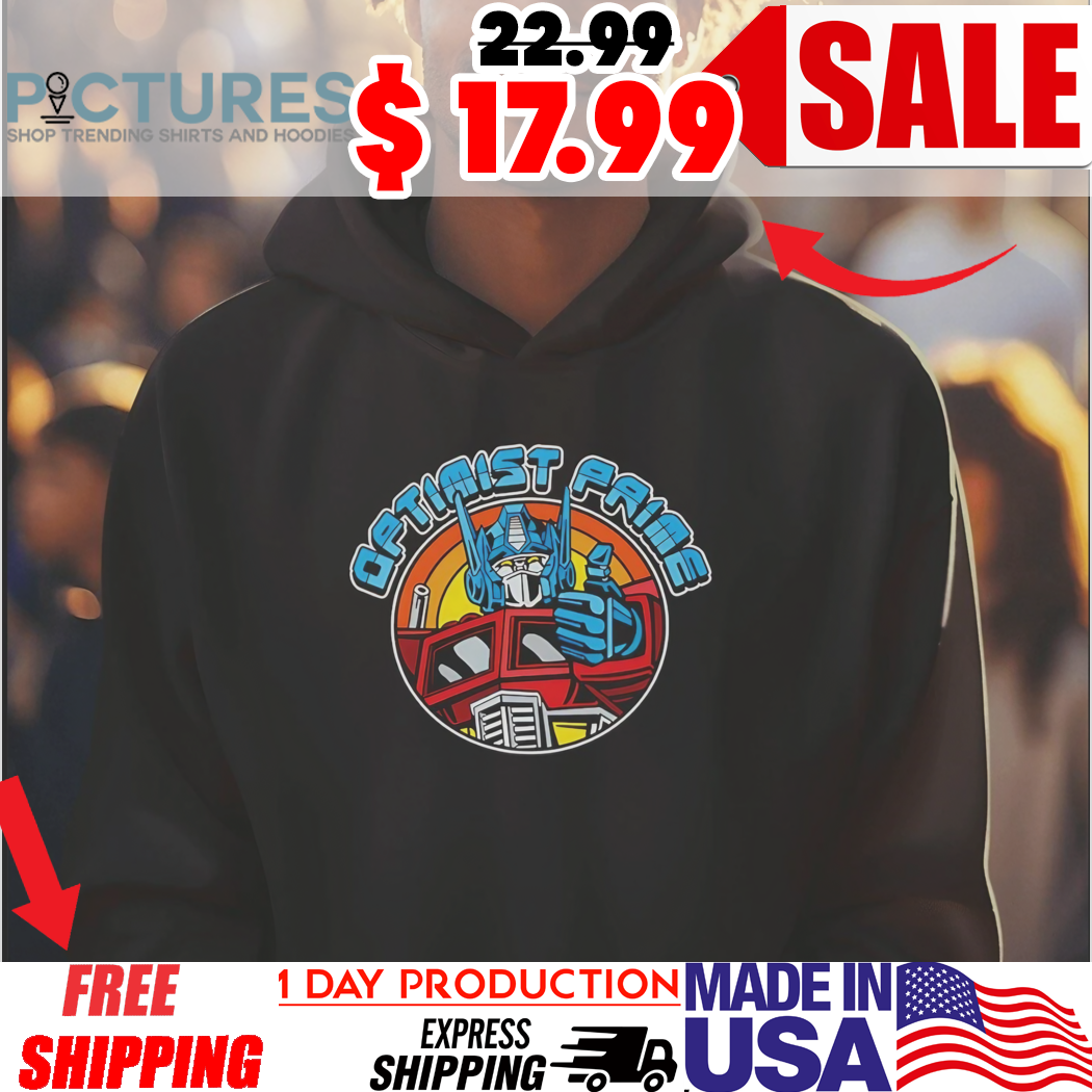 Optimus Prime Optimist Prime parody shirt