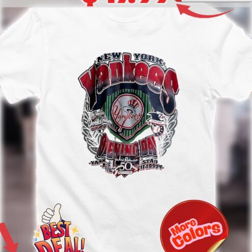 1997 World Series New York Yankees Opening Day vintage shirt