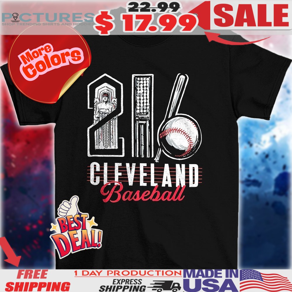 216 baseball Cleveland vintage shirt