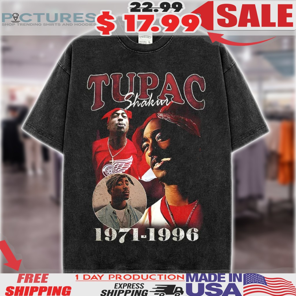 2pac Tupac Shakur 1971 1996 Vintage Shirt