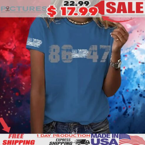 86 47 USA Flag 2025 Shirt