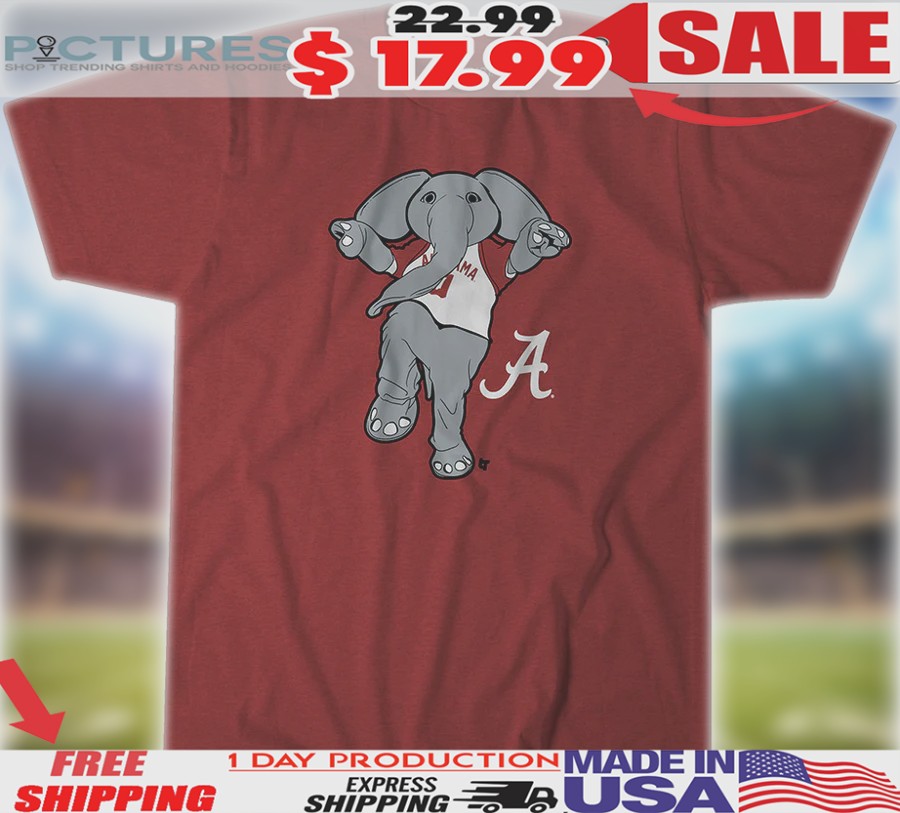 Alabama Crimson Tide Crimson Crane Mascot Shirt