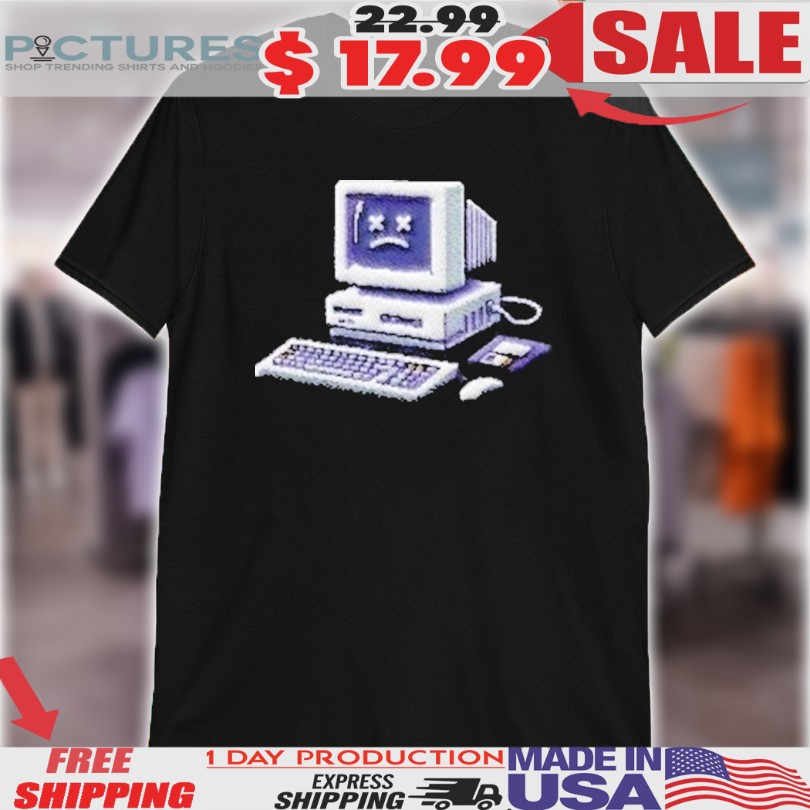 Alberta Tech Sad Computer Shirt