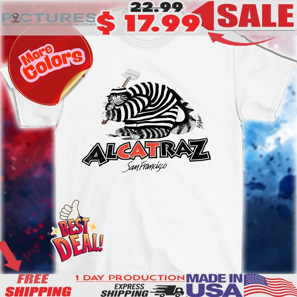 Alcatraz cat San Francisco vintage shirt