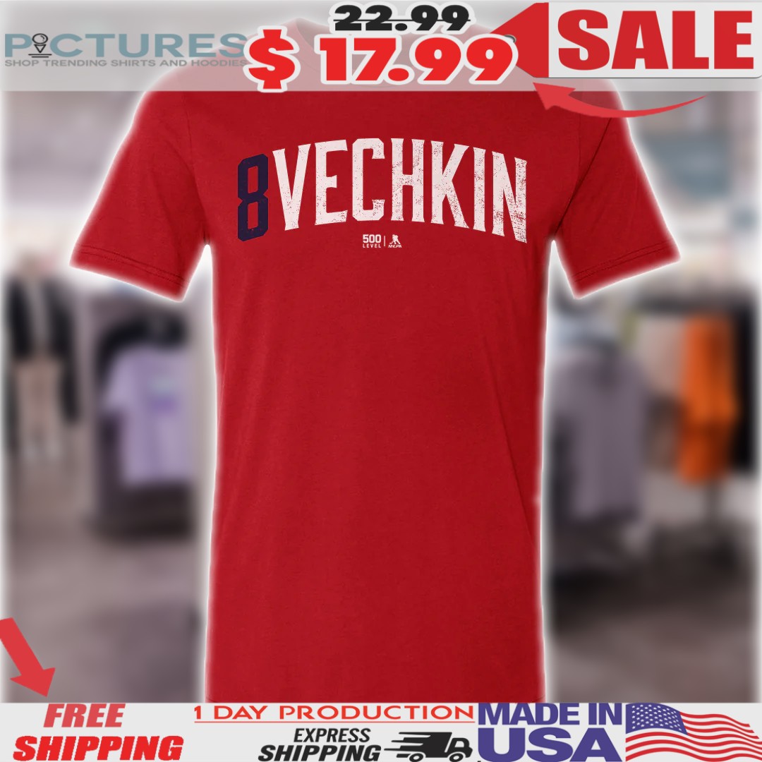 Alex Ovechkin Number 8 Name Number NHL Shirt