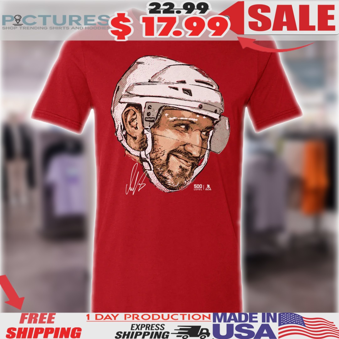 Alex Ovechkin Washington Capitals Graphic Portrait Signature Shirt
