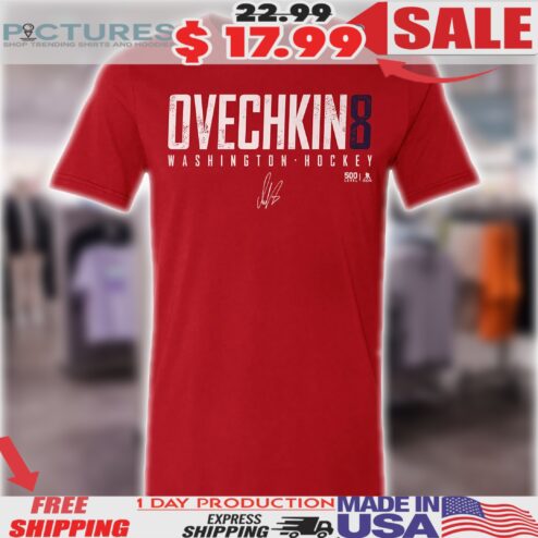 Alex Ovechkin Washington Elite Hockey Signature Shirt