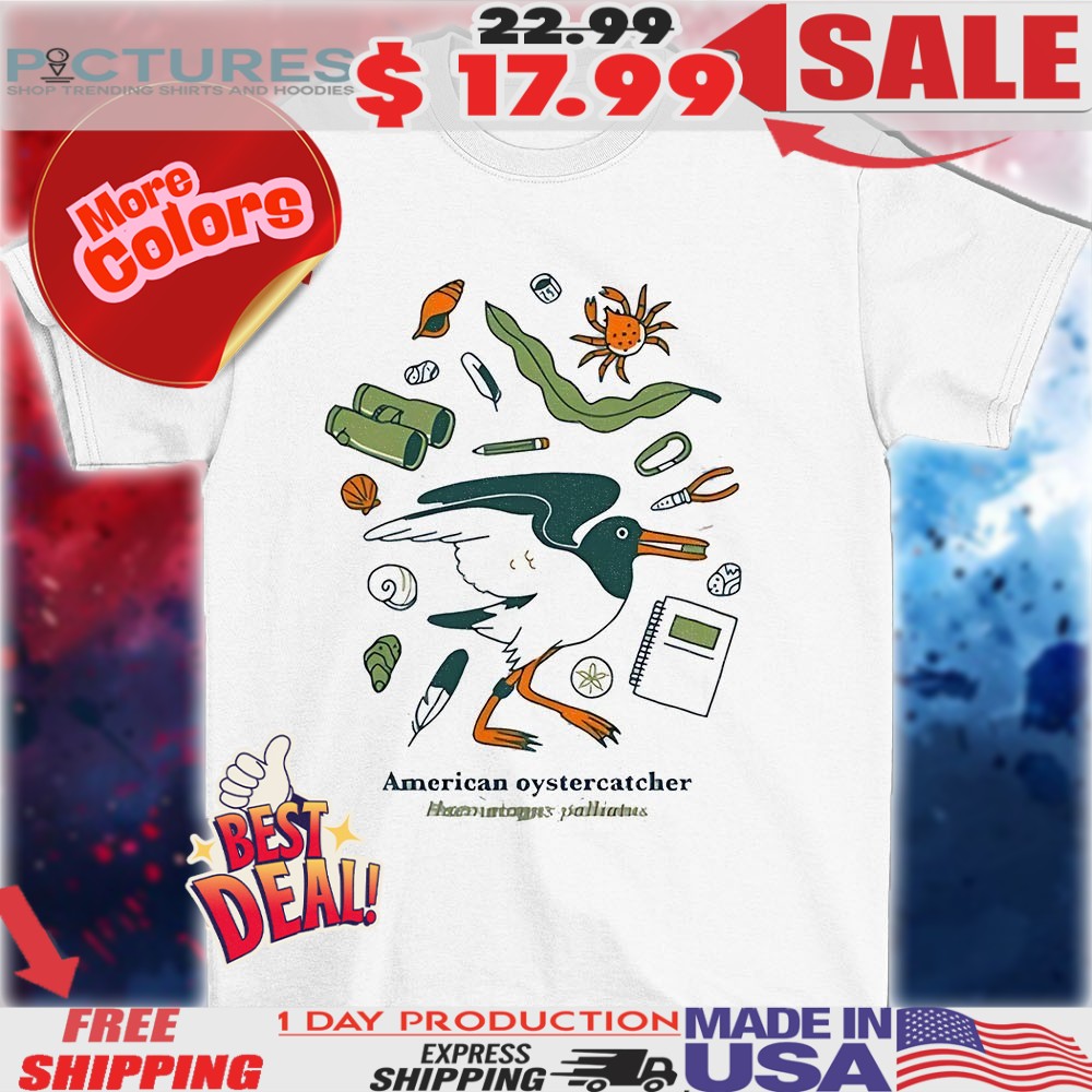 American oystercatcher no boundaries shirt