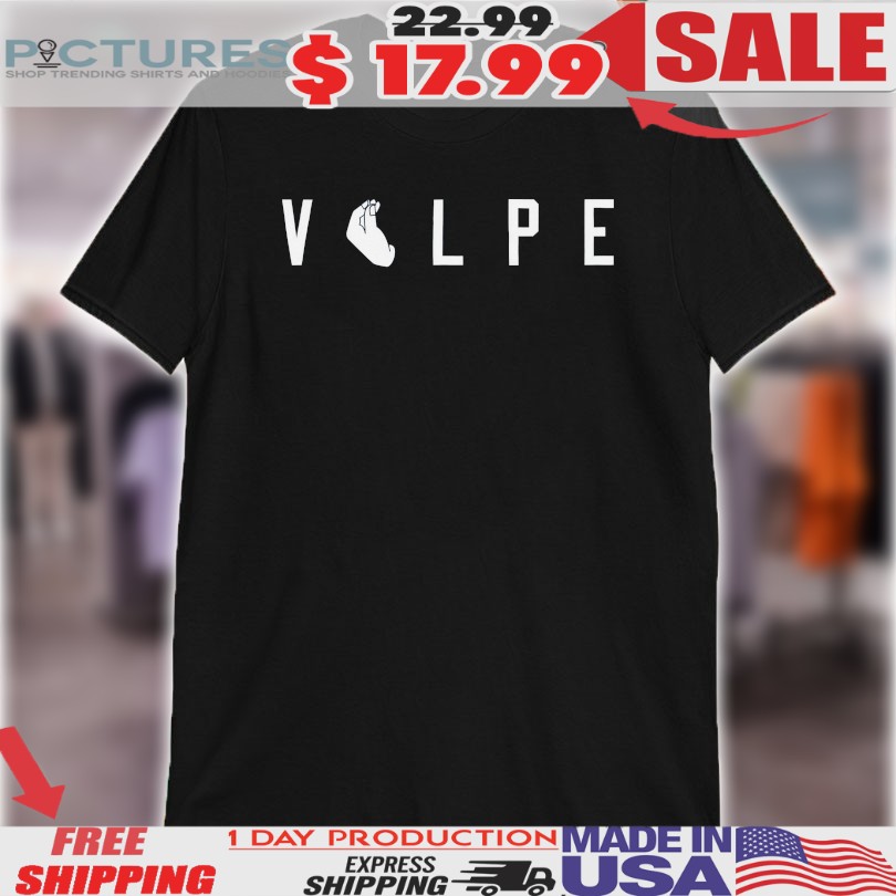 Anthony Volpe Hand New York Yankees Shirt