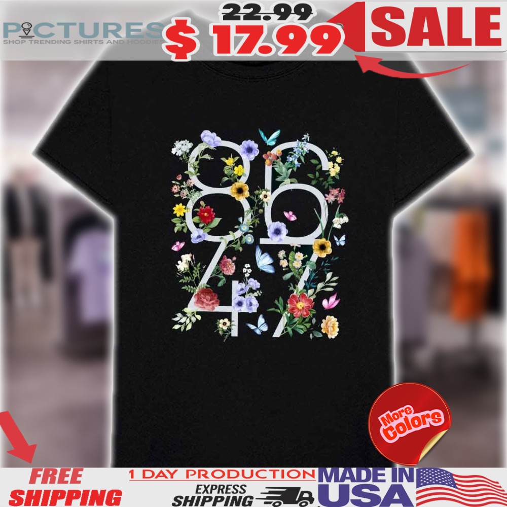 Anti Trump FDT 8647 Floral Shirt