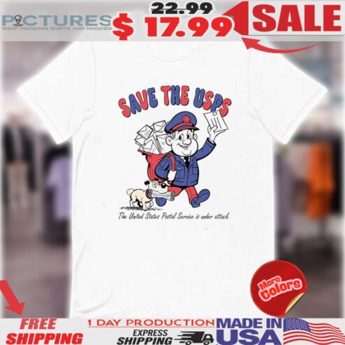 Anti Trump Save The Usps Us Postal Service Shirt