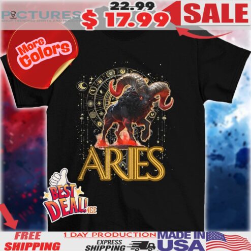 Aries Celestials II Zodiac Shirt