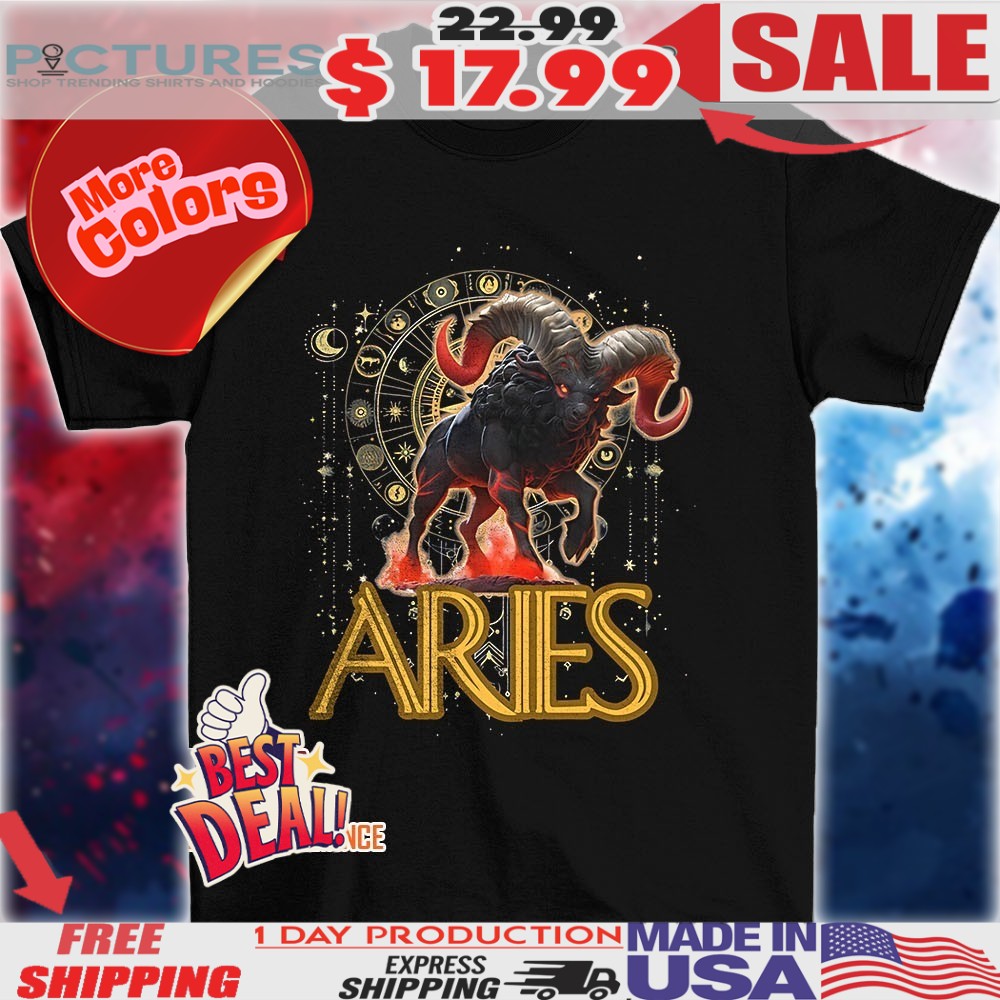 Aries Celestials II Zodiac Shirt